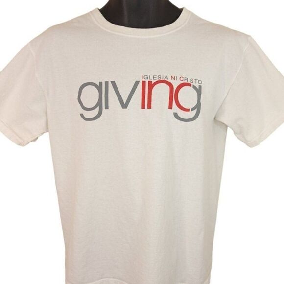 Iglesia Ni Cristo Christian T Shirt Vintage Y2K Do Good To Those Who Need It - Picture 1 of 7